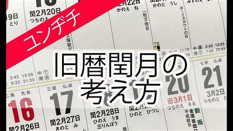 閏十月|閏月とは 旧暦の閏年に差し込まれる月